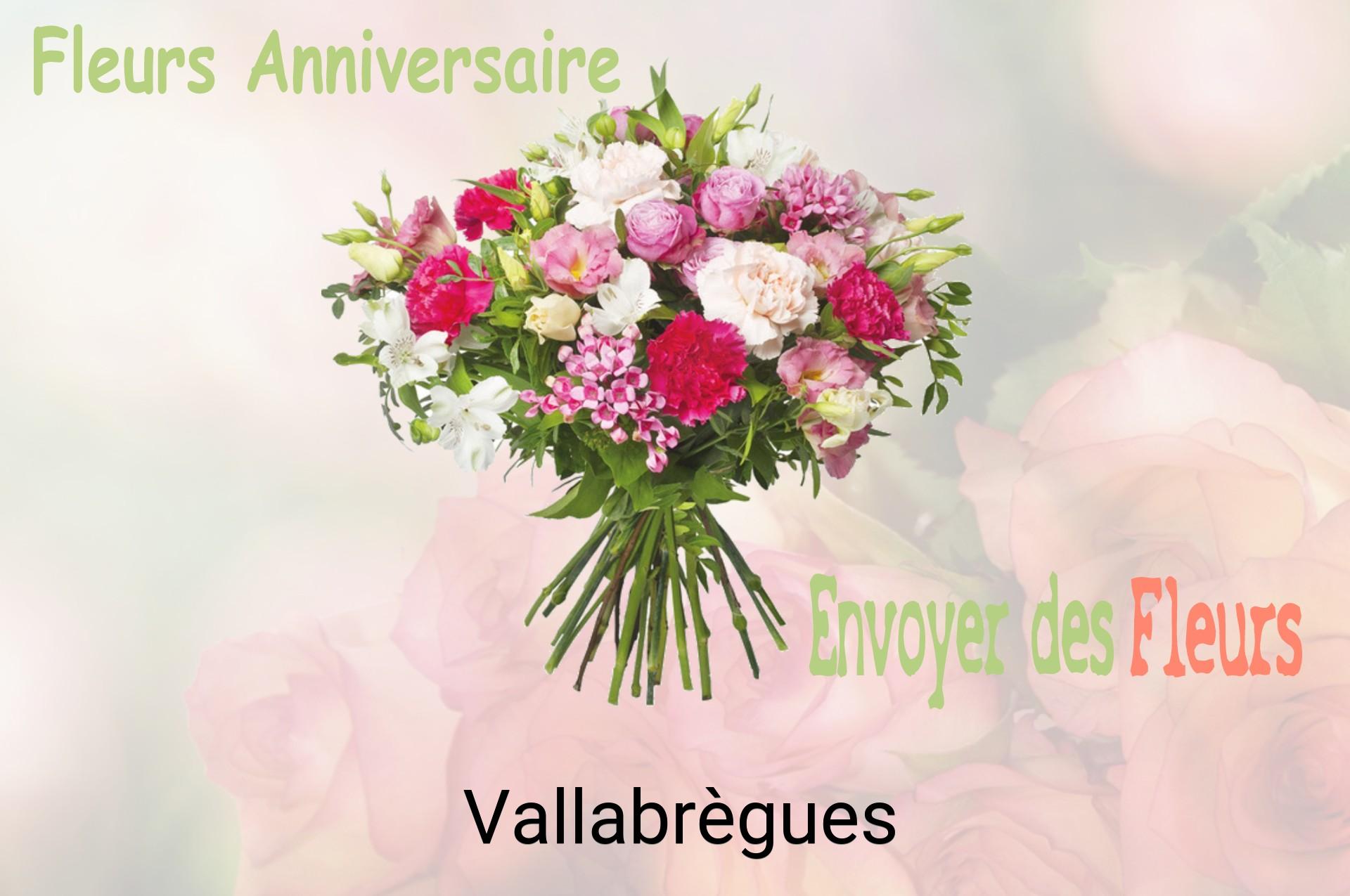 Bouquet de fleurs d’anniversaire livré à Vallabrègues